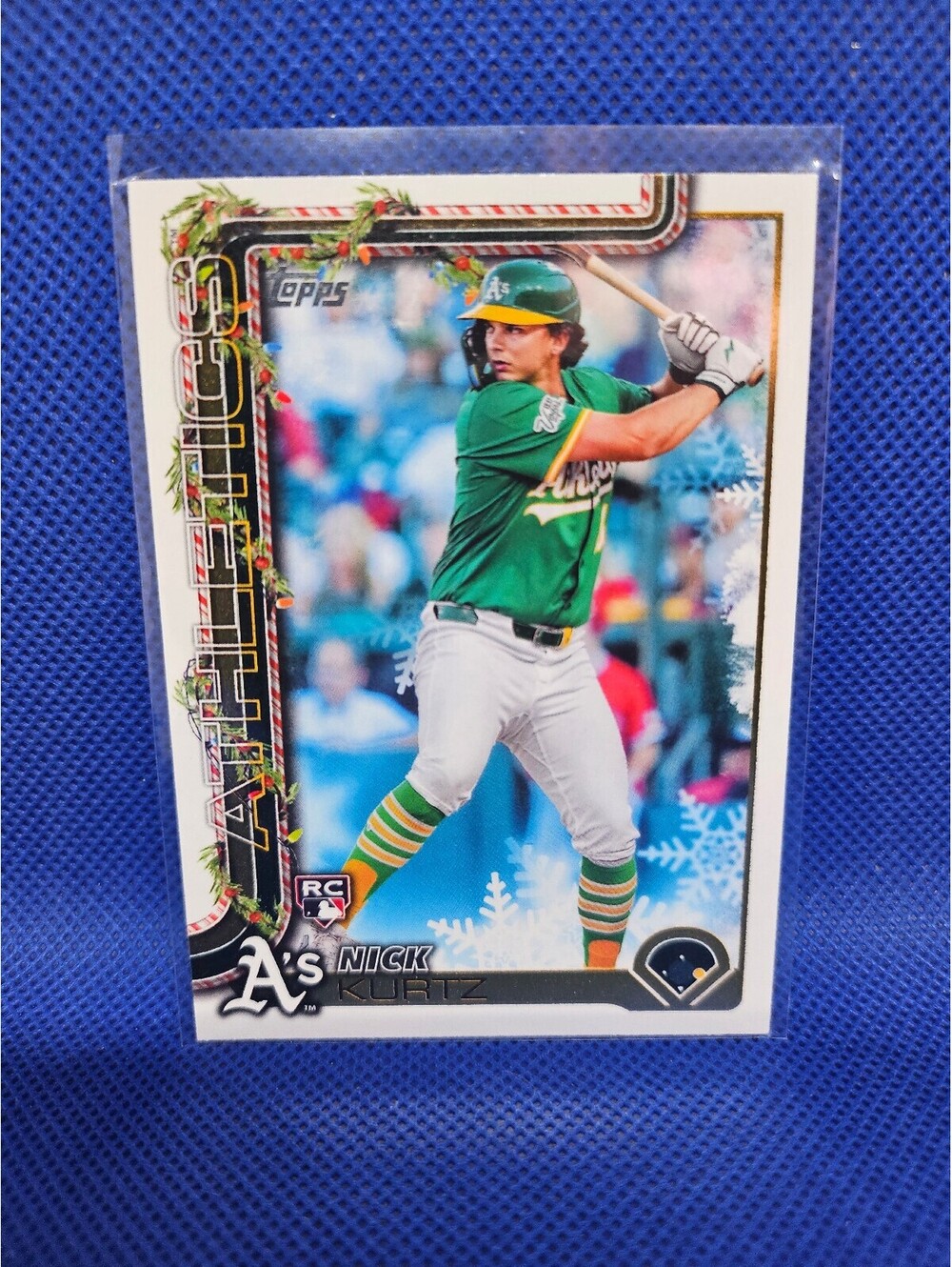 Nick Kurtz #H40 [Rookie] 2025 Topps Holiday - A"s